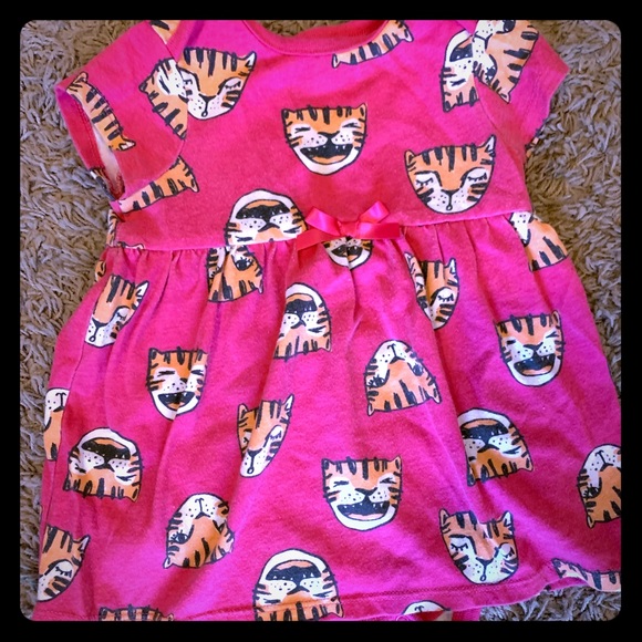 Cat & Jack Other - Cat & Jack Tiger Dress Onesie